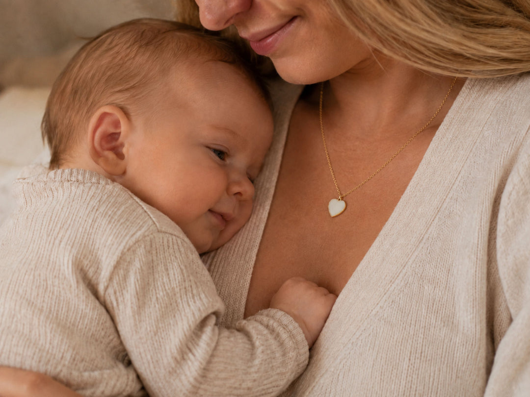 Moedermelk Ketting Corazón