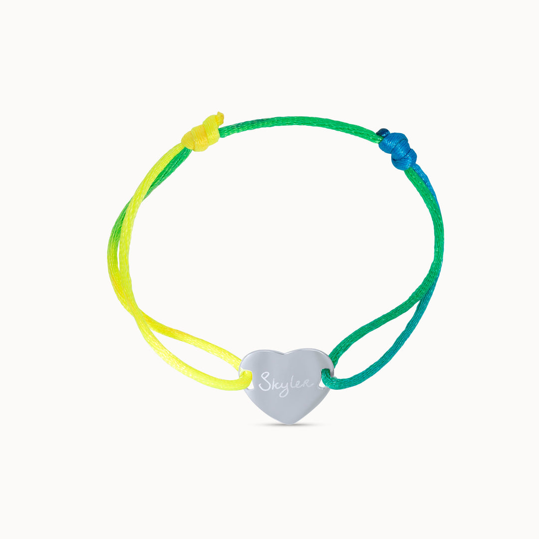 Niños Surfer Bracelet Corazón